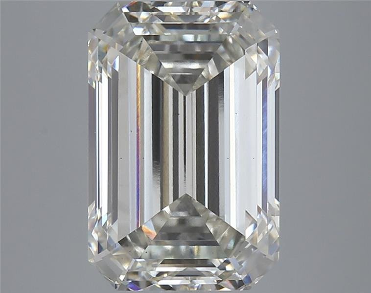 6.03ct I VS1 Excellent Cut Emerald Lab Grown Diamond