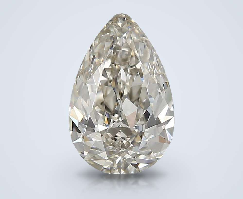 0.71 Carat Pear Natural Diamond