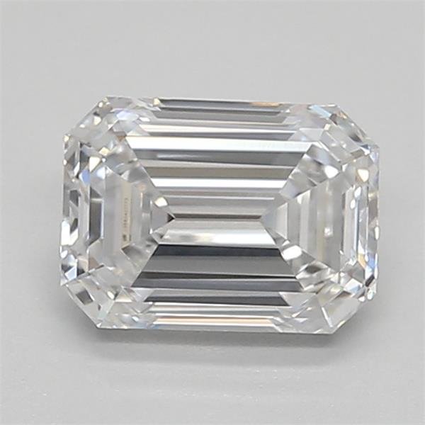 0.91ct D VVS1 Rare Carat Ideal Cut Emerald Lab Grown Diamond