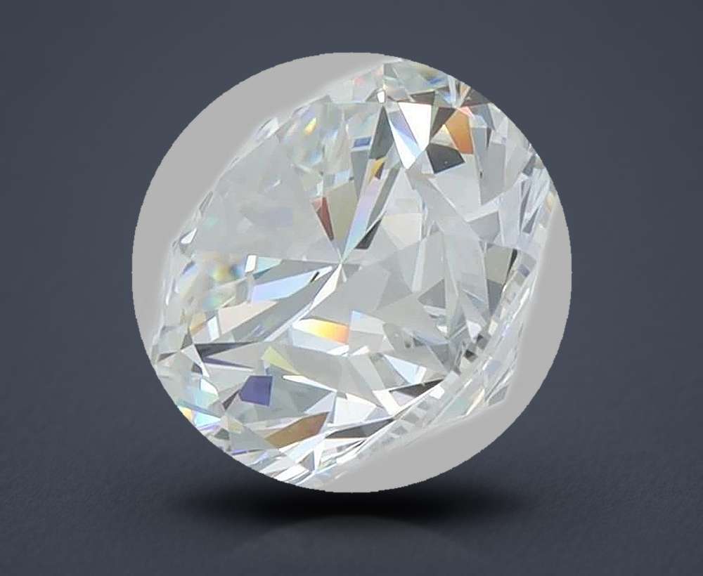 4.17 Carat Round Lab Diamond