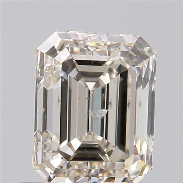 1.00ct J SI2 Good Cut Emerald Diamond