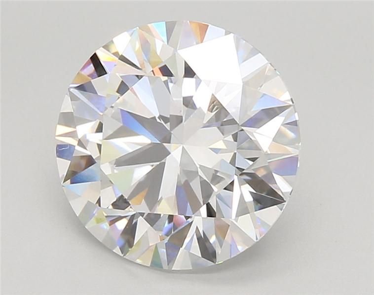 4.03ct D VS1 Rare Carat Ideal Cut Round Lab Grown Diamond