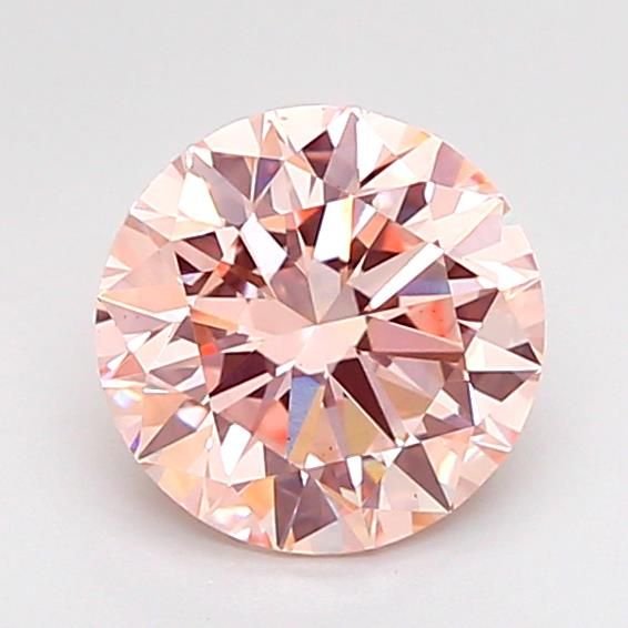 1.19 Ct. Fancy Pink Round Lab Diamond