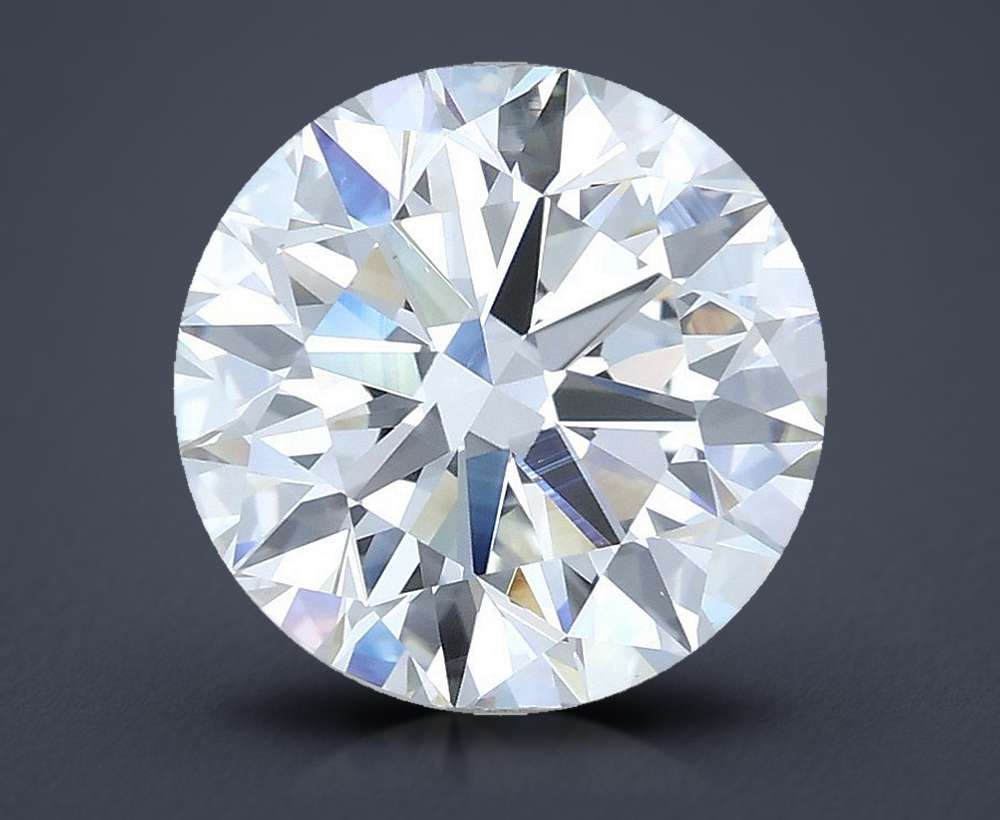 3.00 Carat Round Natural Diamond