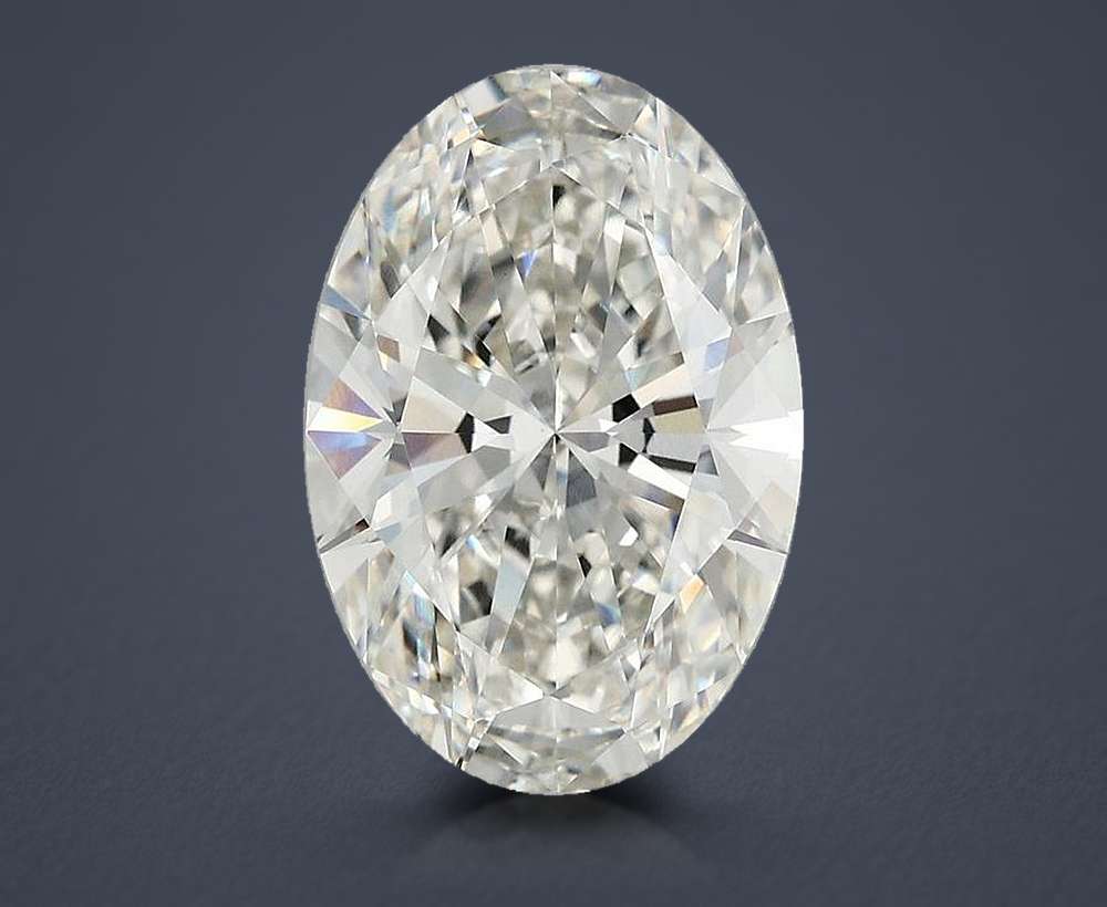 4.57 Carat Oval Lab Diamond