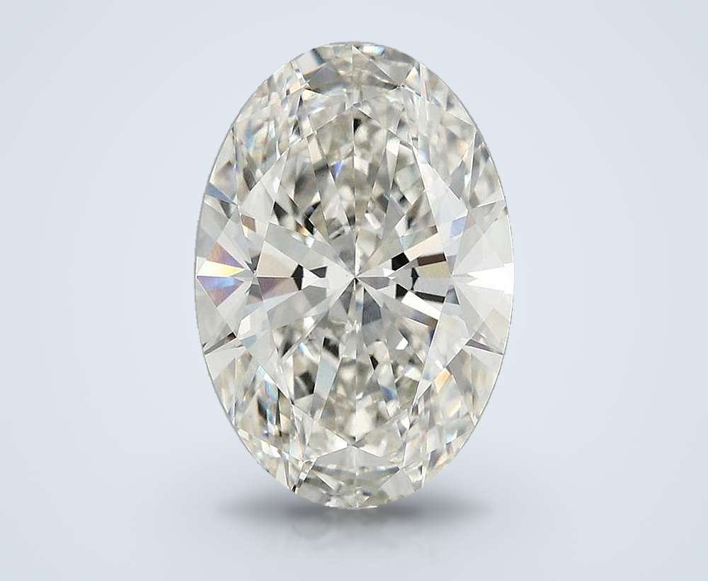 4.57 Carat Oval Lab Diamond
