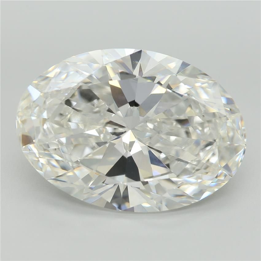 13.36ct F VVS2 Very Good Cut Oval Lab Grown Diamond