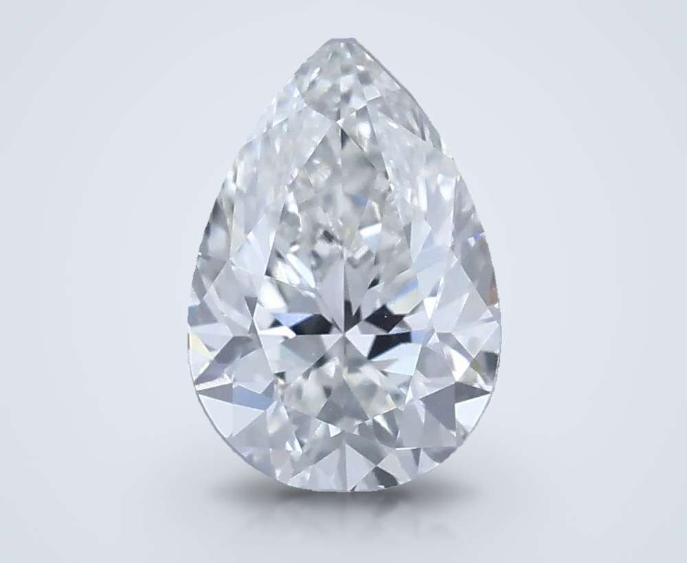 0.50 Carat Pear Natural Diamond