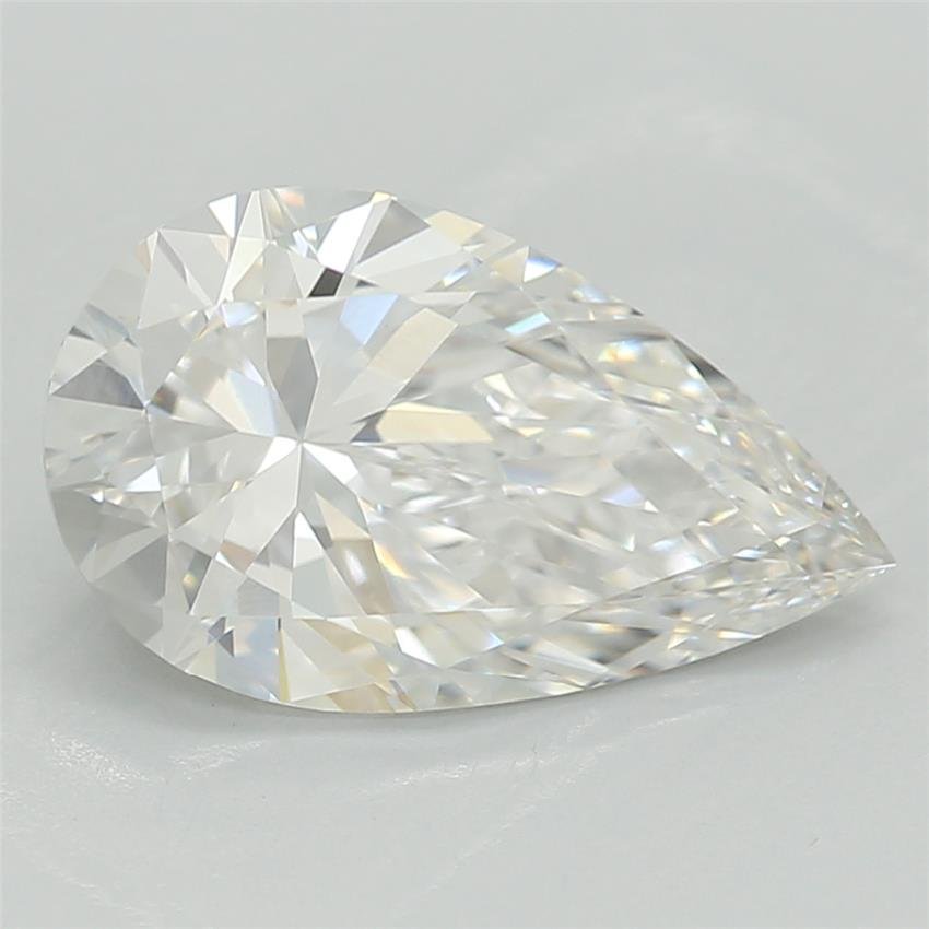 1.27ct E VVS2 Rare Carat Ideal Cut Pear Lab Grown Diamond