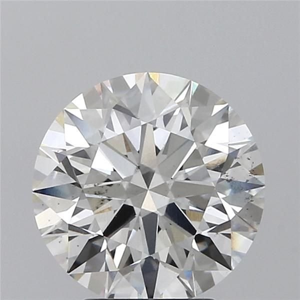 3.52ct I SI1 Rare Carat Ideal Cut Round Lab Grown Diamond