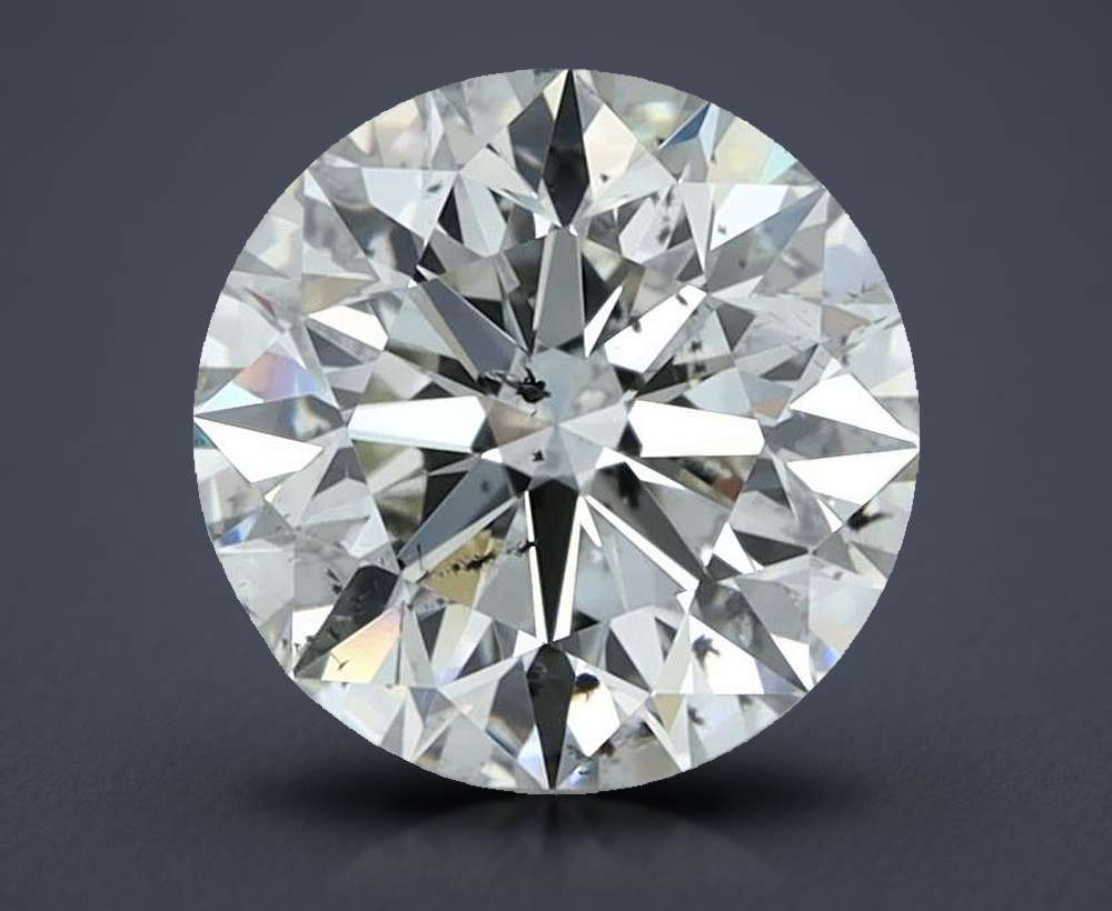 1.71 Carat Round Natural Diamond