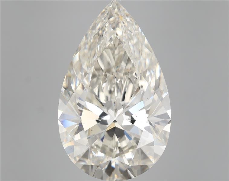 10.44ct I VS2 Rare Carat Ideal Cut Pear Lab Grown Diamond