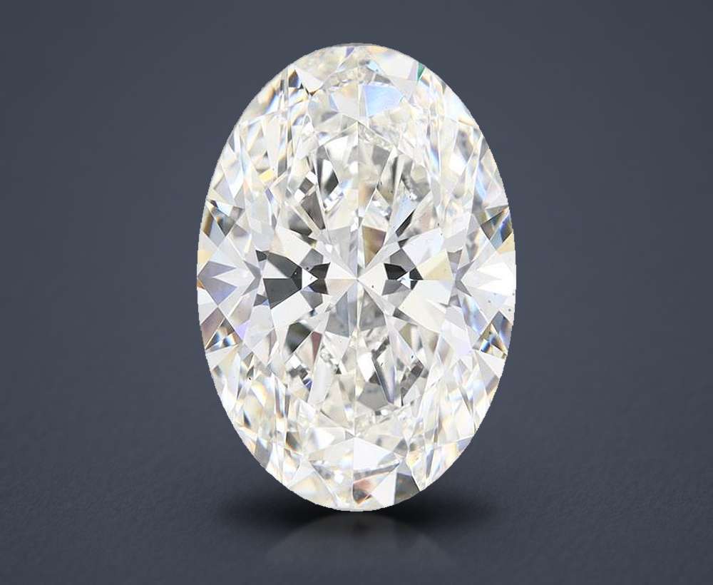 5.56 Carat Oval Lab Diamond