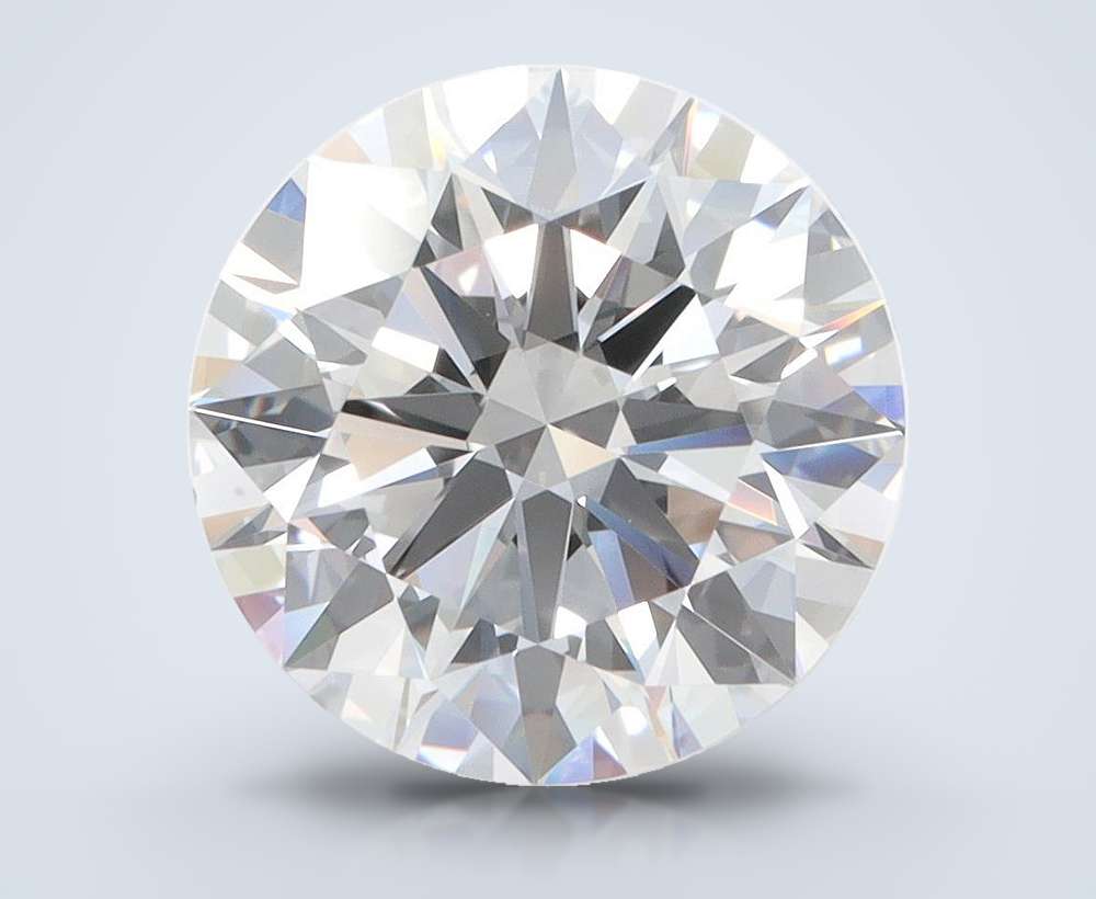 4.04 Carat Round Lab Diamond