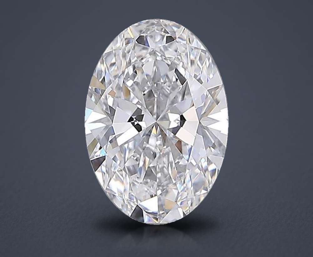 1.28 Carat Oval Lab Diamond