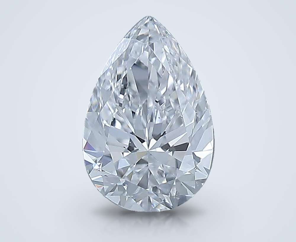 0.80 Carat Pear Natural Diamond