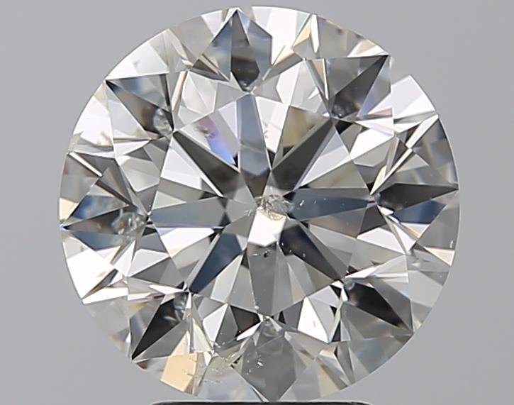 4.01ct H SI2 Excellent Cut Round Diamond