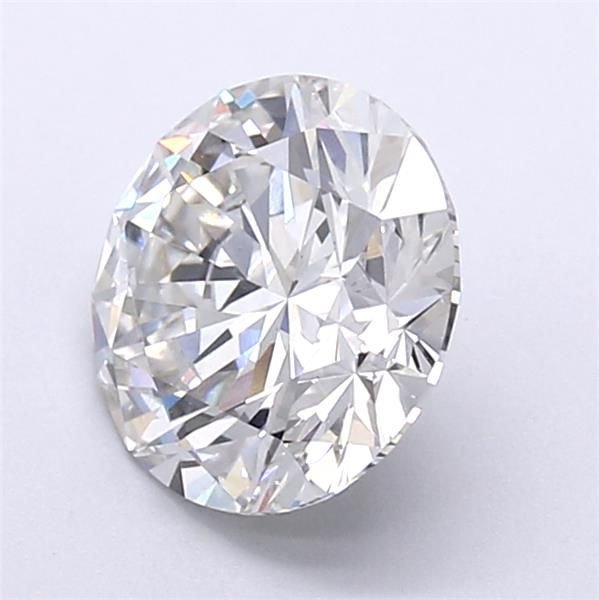 2.86ct H VS1 Rare Carat Ideal Cut Round Lab Grown Diamond