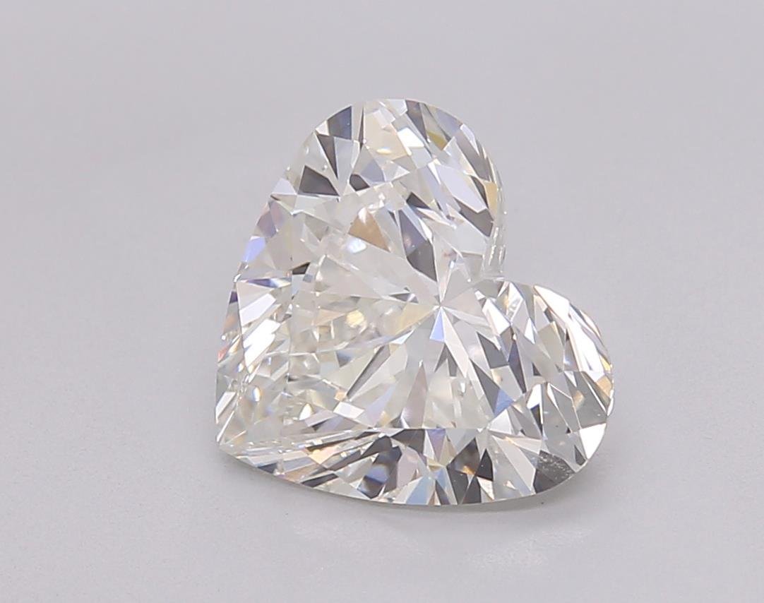 3.01ct H VS1 Rare Carat Ideal Cut Heart Lab Grown Diamond