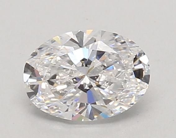 0.54ct D VS1 Rare Carat Ideal Cut Oval Lab Grown Diamond