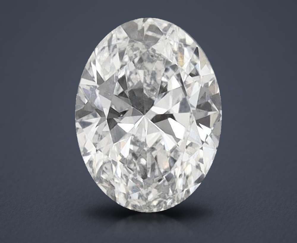0.42 Carat Oval Lab Diamond