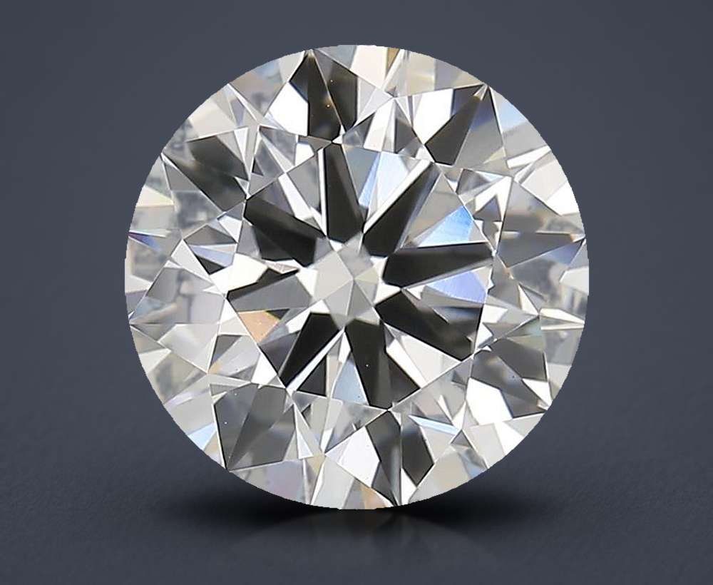 3.67 Carat Round Lab Diamond