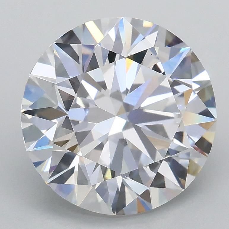 2.59ct E VVS2 Rare Carat Ideal Cut Round Lab Grown Diamond