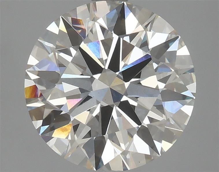 3.29ct H VS1 Rare Carat Ideal Cut Round Lab Grown Diamond