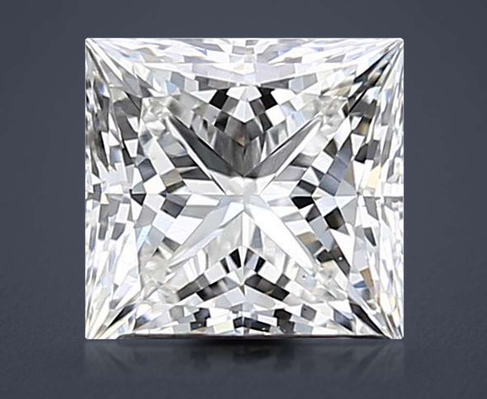 1.75 Carat Princess Lab Diamond