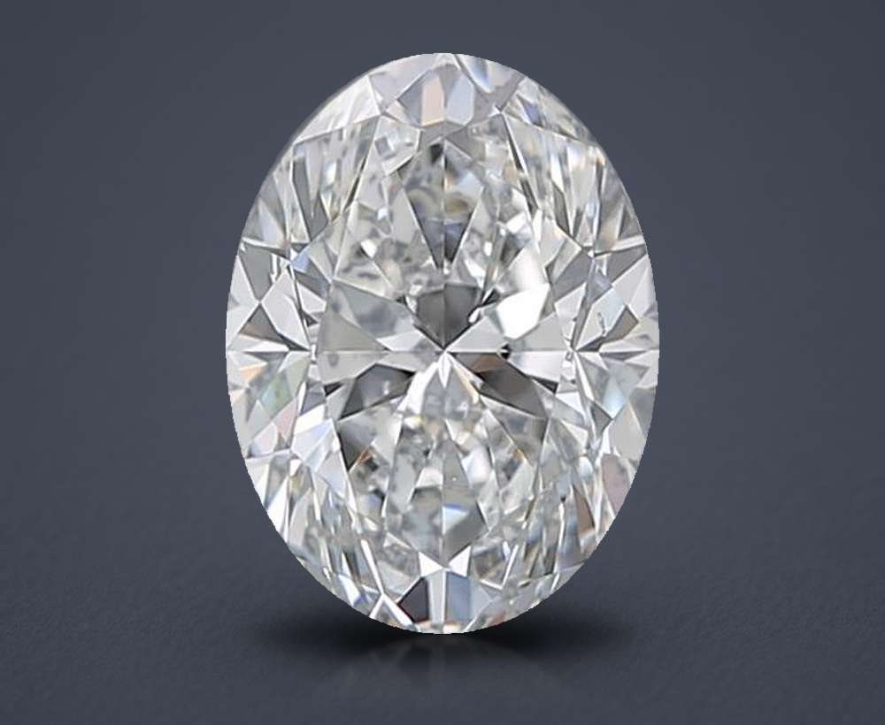 1.01 Carat Oval Natural Diamond