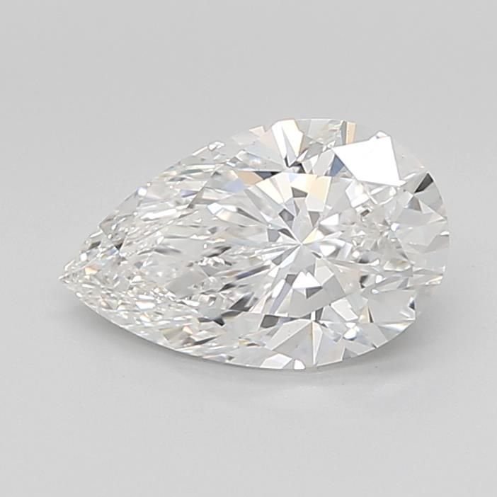 2.51ct F VS1 Rare Carat Ideal Cut Pear Lab Grown Diamond