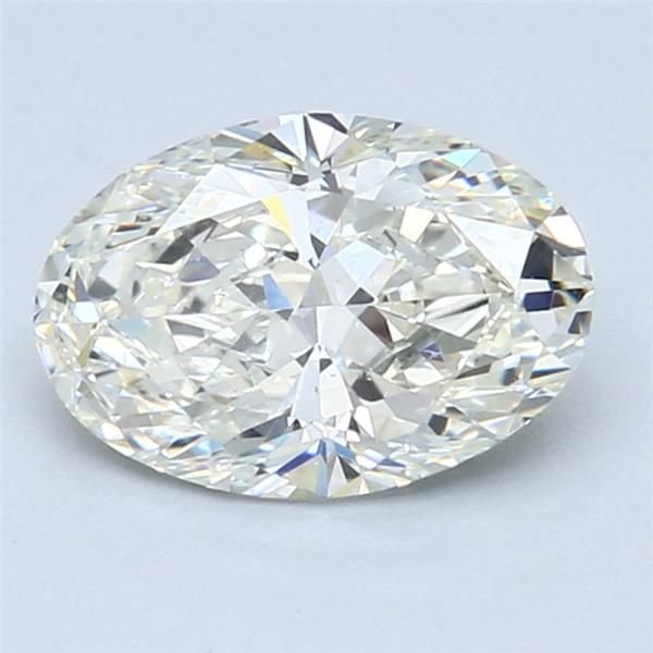 1.90ct J SI1 Rare Carat Ideal Cut Oval Diamond