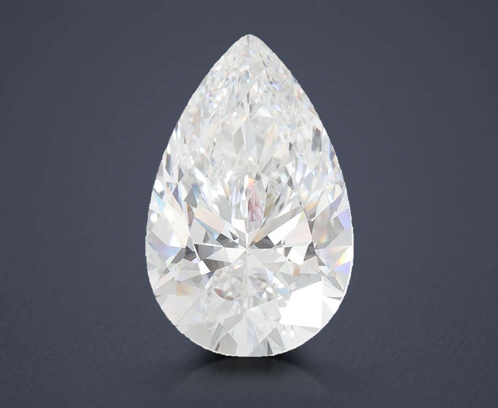 5.31 Carat Pear Lab Diamond