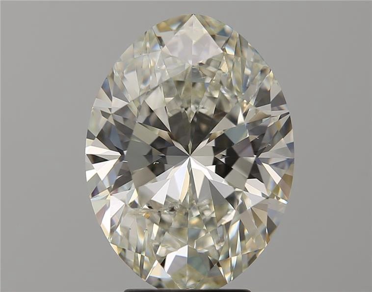 5.02ct J SI2 Rare Carat Ideal Cut Oval Diamond