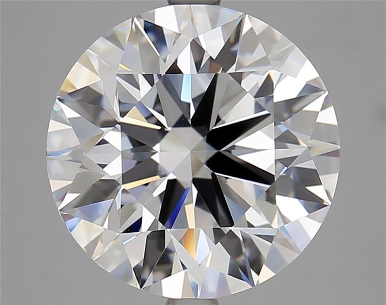 6.13ct F VVS1 Rare Carat Ideal Cut Round Lab Grown Diamond