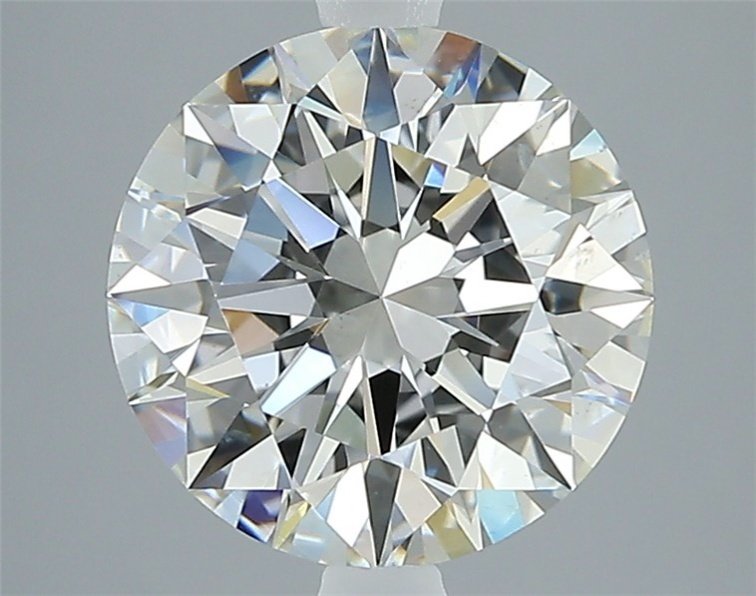 2.54ct I SI1 Rare Carat Ideal Cut Round Diamond