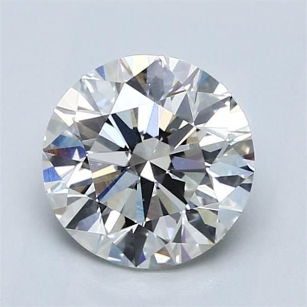 1.70ct H VS2 Rare Carat Ideal Cut Round Diamond