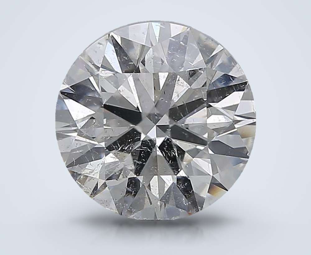 2.80 Carat Round Natural Diamond