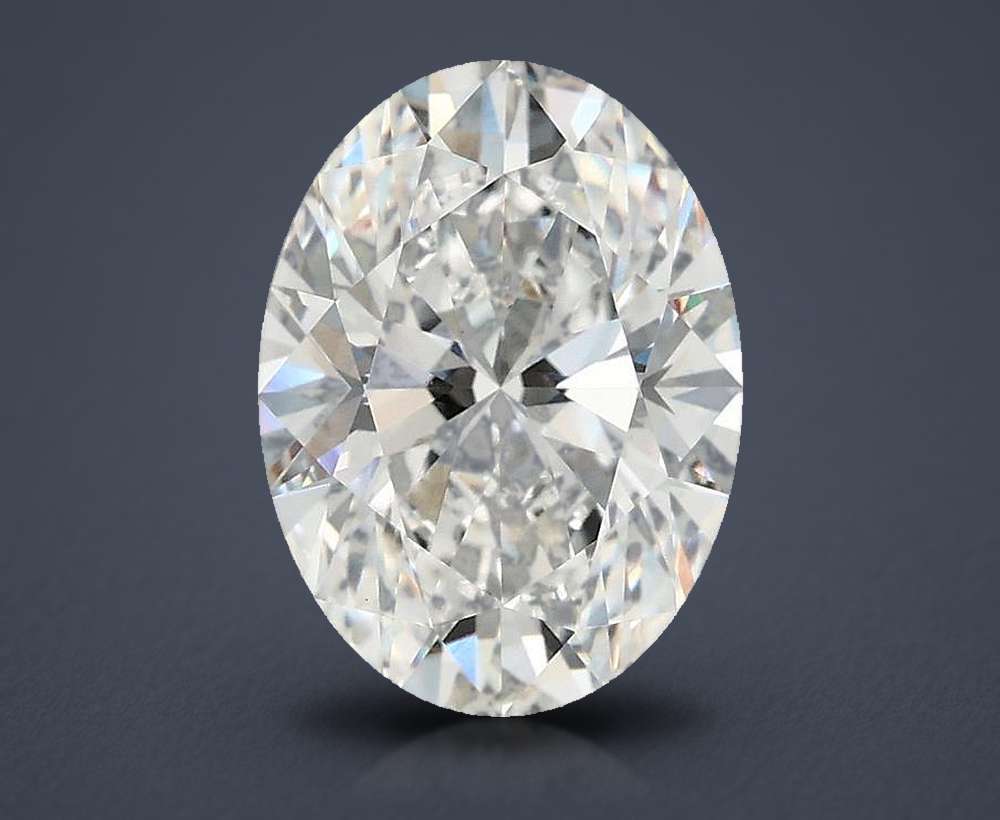 2.58 Carat Oval Lab Diamond