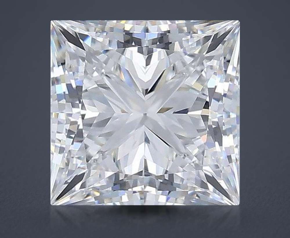 1.47 Carat Princess Lab Diamond
