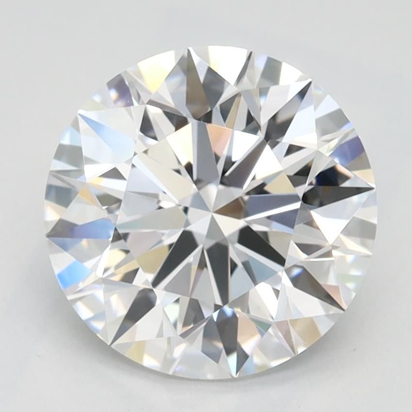 2.09ct D VVS1 Rare Carat Ideal Cut Round Lab Grown Diamond