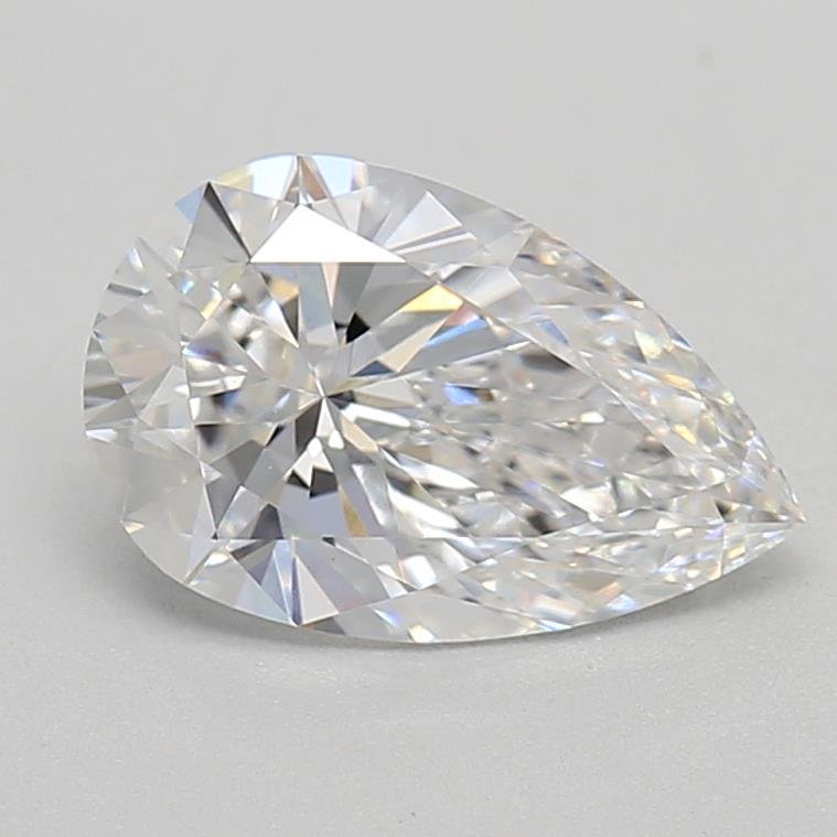 1.06ct D VVS2 Rare Carat Ideal Cut Pear Lab Grown Diamond