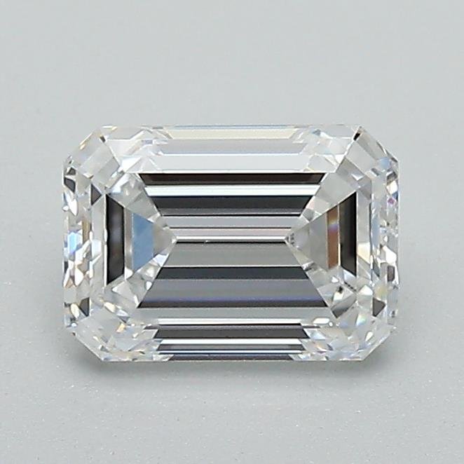 1.02ct D VVS2 Excellent Cut Emerald Lab Grown Diamond