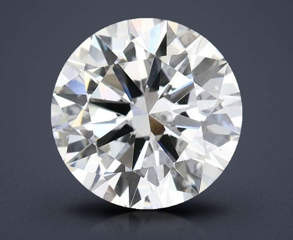 3.40 Carat Round Lab Diamond