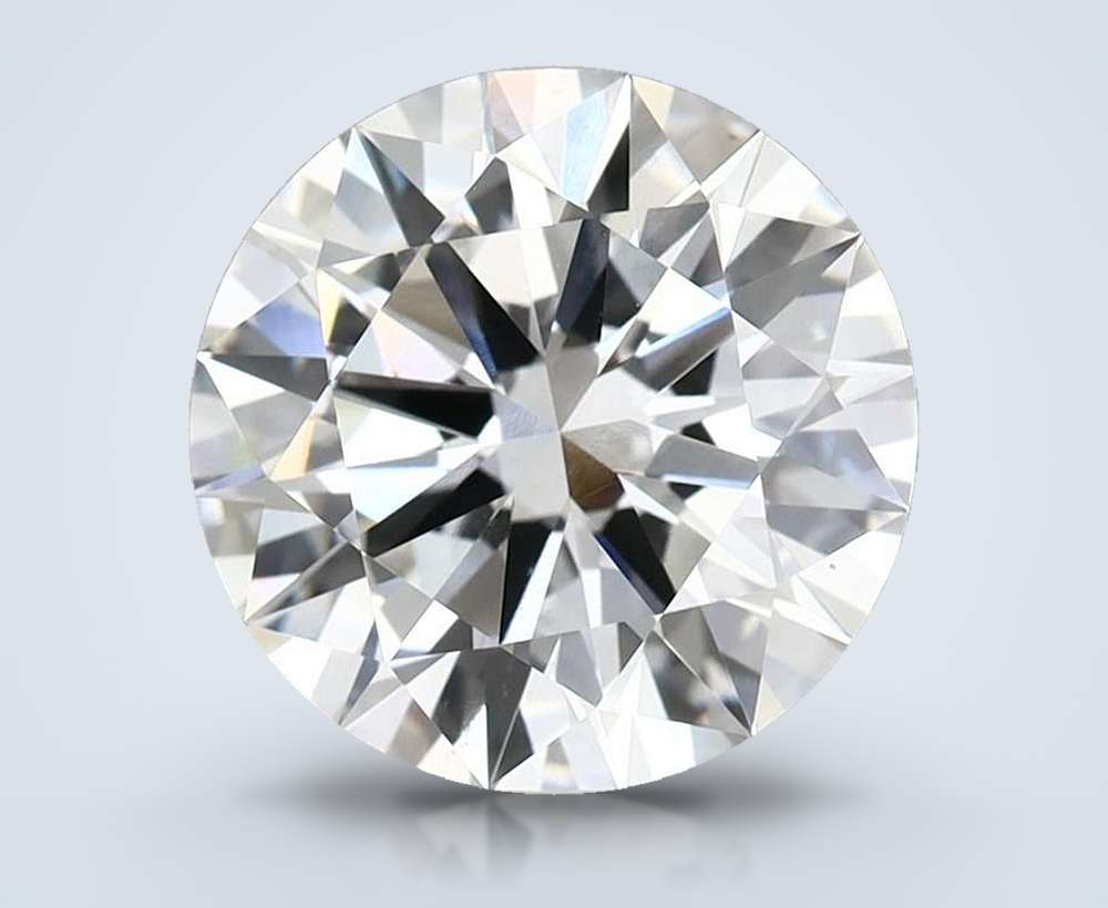 3.40 Carat Round Lab Diamond