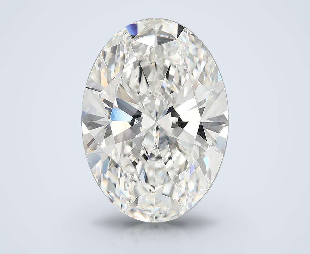 9.50 Carat Oval Lab Diamond