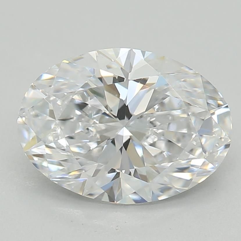 1.05ct D VS1 Rare Carat Ideal Cut Oval Lab Grown Diamond