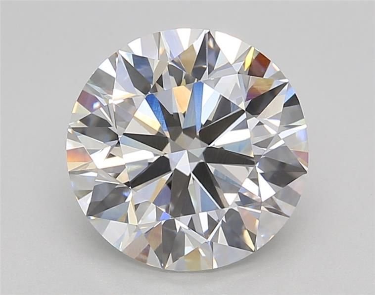 3.01ct E VS1 Rare Carat Ideal Cut Round Lab Grown Diamond