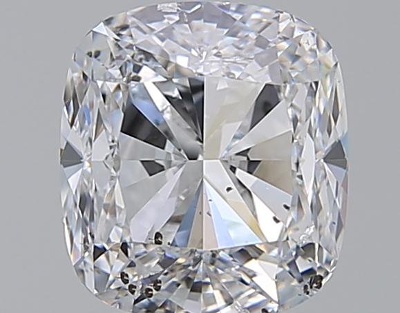 2.90ct D SI2 Good Cut Cushion Diamond