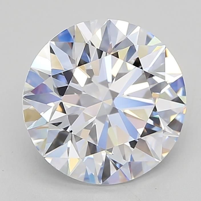 3.07ct E VVS1 Rare Carat Ideal Cut Round Lab Grown Diamond
